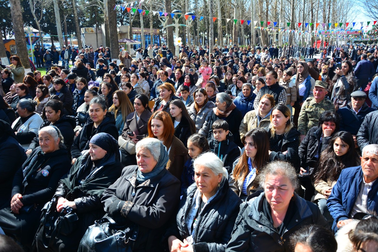 Novruz bayramı Ağstafada təntənə ilə qeyd edildi - FOTOLAR